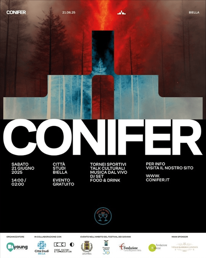 CONIFER 2025 - evento BIyoung a Biella