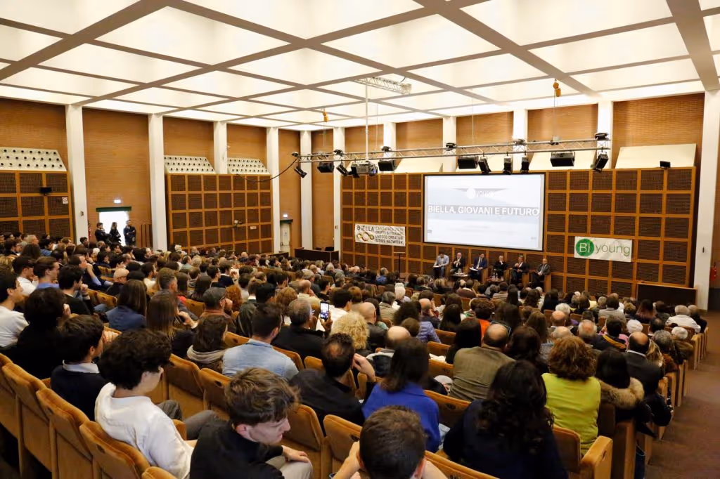 Biella, Giovani e Futuro - evento BIyoung a Biella