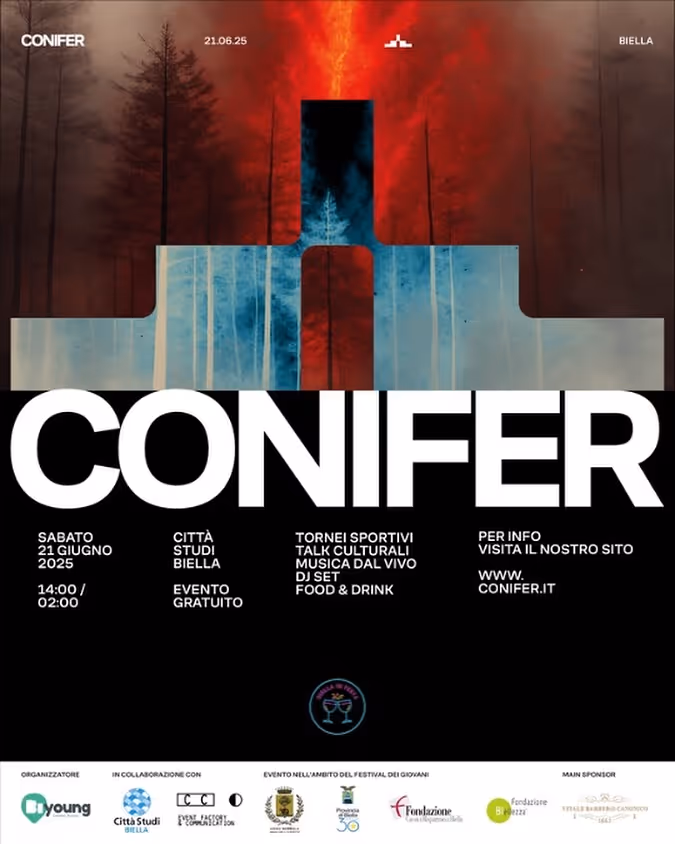 CONIFER 2025 - evento BIyoung a Biella